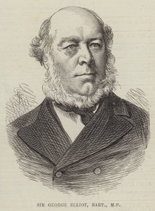 Sir George Elliot, Baronet, MP de English School